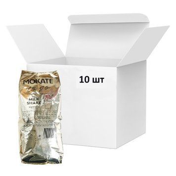 Молочний коктейль Mokate зі смаком ванілі, 1кг*10уп 26.142 фото
